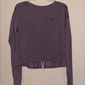 Under Armour crop long sleeve